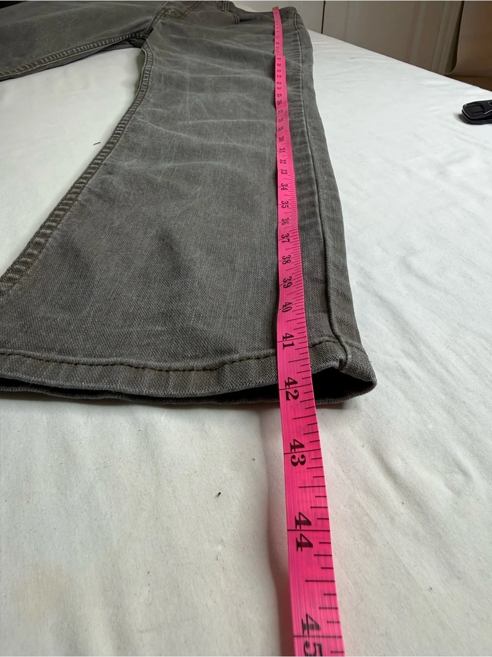 Levi's Men's Washed Gray Relaxed Jeans
